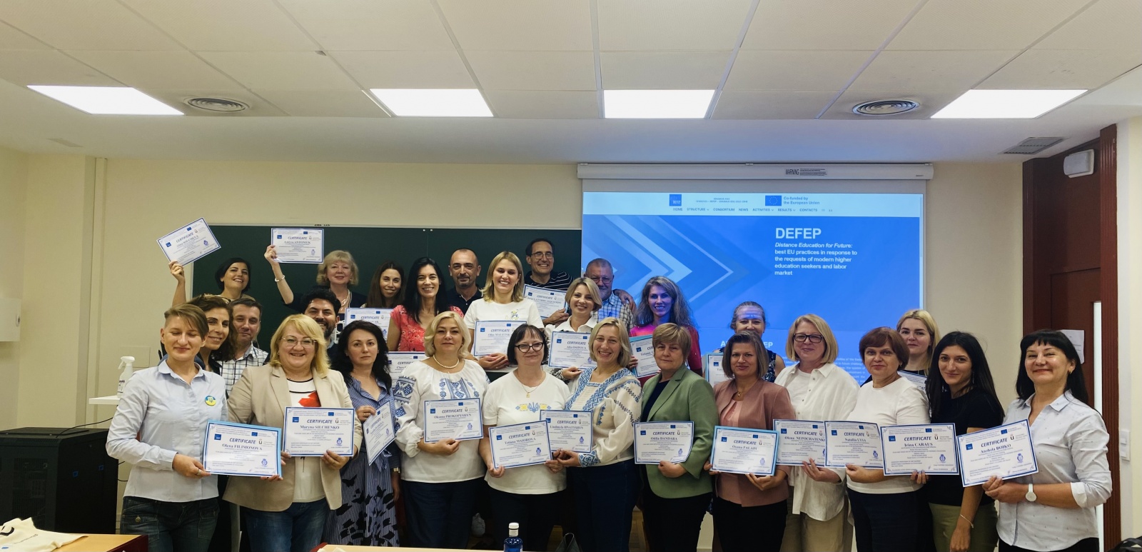 Навчальний візит команди проєкту ERASMUS+ KA2 DEFEP до Іспанії