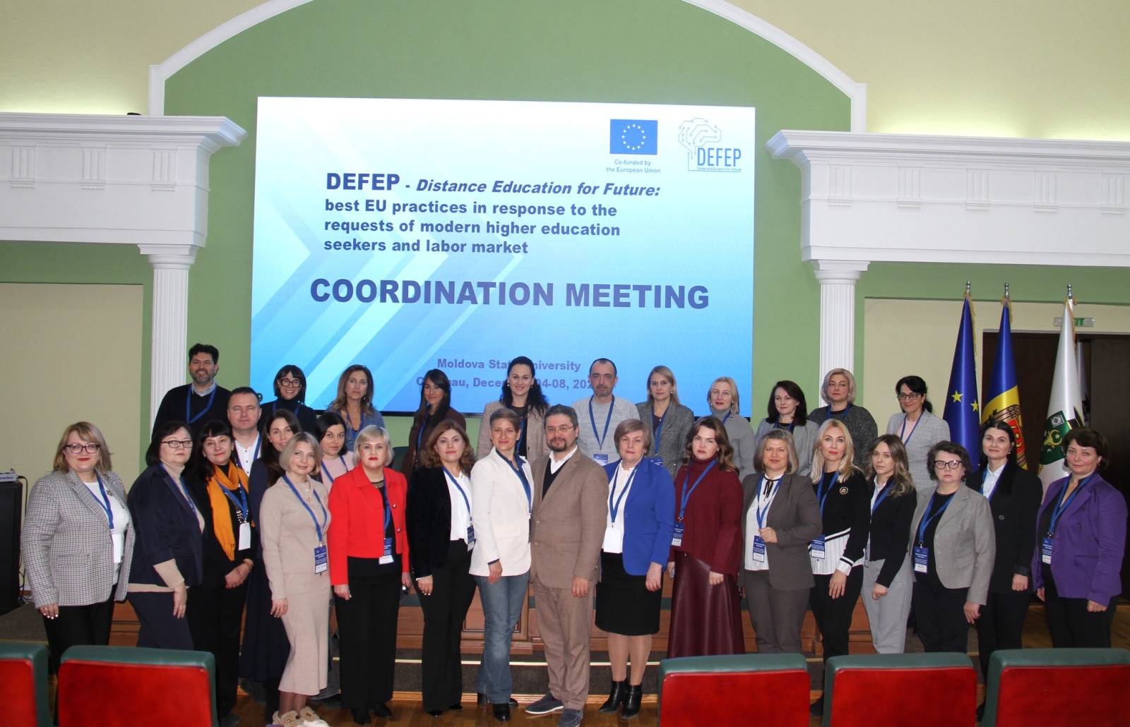 Участь кафедри економіки УНУС у координаційній зустрічі проєкту DEFEP «Distance Education for Future»